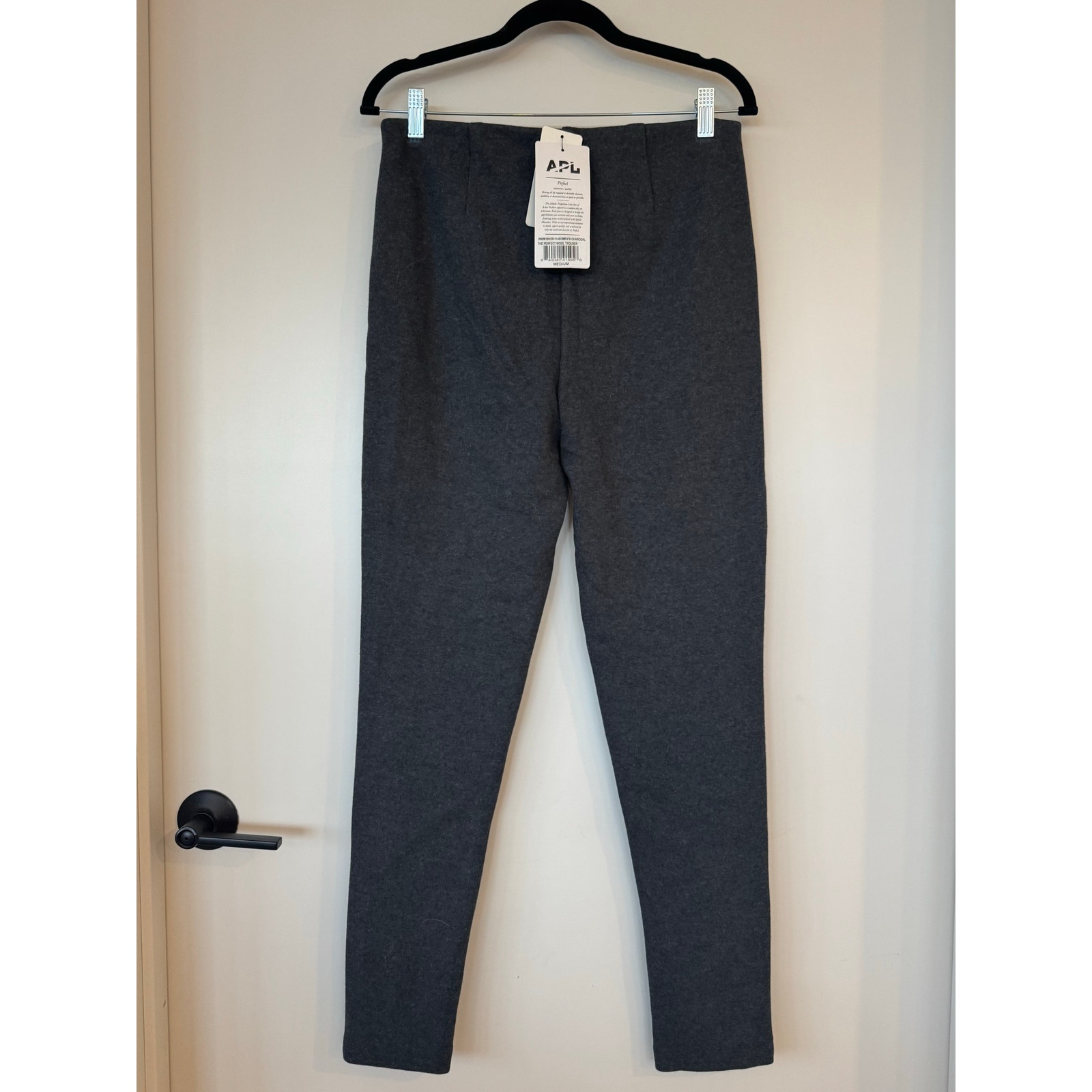 Apl Athletic Propulsion Labs Perfect Wool Trouser Charcoal Gray Medium New — image 4 of 8